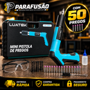LuaTek™ — Pistola de Fixação Profissional | Fixe em Segundos, Sem Furadeira